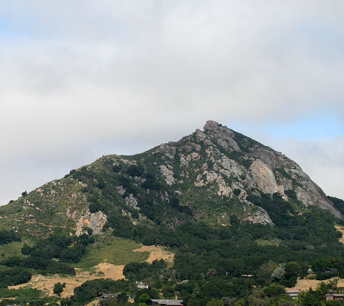 A picture of Bishop Peak open space in San Luis Obispo County.