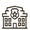 An icon representing a jailhouse.